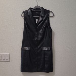 PAIGE Elegant Black Graciella Dress Size 10